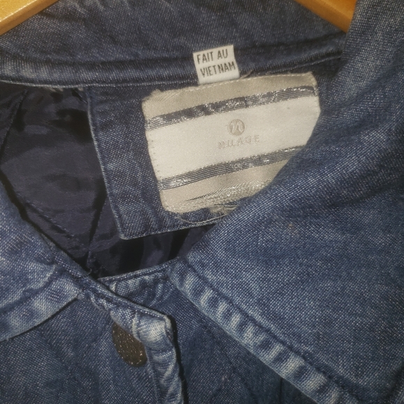 NUAGE VINTAGE QUILTED DENIM JACKET - Picture 2 of 5